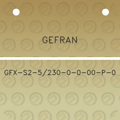 gefran-gfx-s2-5230-0-0-00-p-0