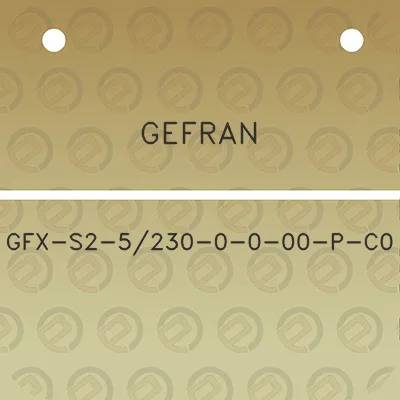 gefran-gfx-s2-5230-0-0-00-p-c0