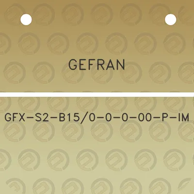 gefran-gfx-s2-b150-0-0-00-p-im