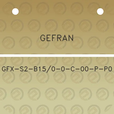 gefran-gfx-s2-b150-0-c-00-p-p0