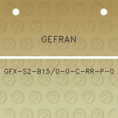 gefran-gfx-s2-b150-0-c-rr-p-0