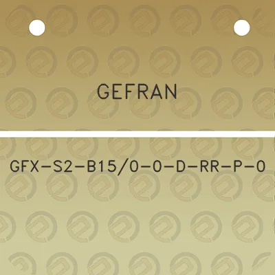 gefran-gfx-s2-b150-0-d-rr-p-0