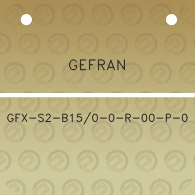 gefran-gfx-s2-b150-0-r-00-p-0