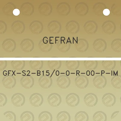 gefran-gfx-s2-b150-0-r-00-p-im