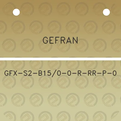 gefran-gfx-s2-b150-0-r-rr-p-0