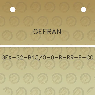 gefran-gfx-s2-b150-0-r-rr-p-c0