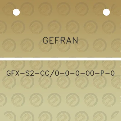 gefran-gfx-s2-cc0-0-0-00-p-0