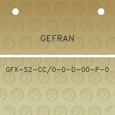 gefran-gfx-s2-cc0-0-d-00-p-0