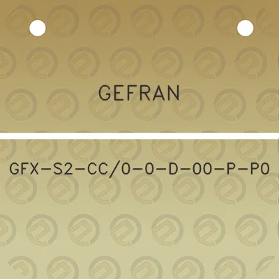 gefran-gfx-s2-cc0-0-d-00-p-p0