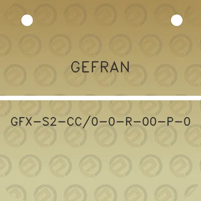 gefran-gfx-s2-cc0-0-r-00-p-0