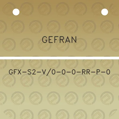 gefran-gfx-s2-v0-0-0-rr-p-0