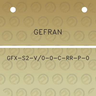 gefran-gfx-s2-v0-0-c-rr-p-0