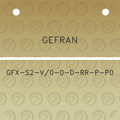 gefran-gfx-s2-v0-0-d-rr-p-p0