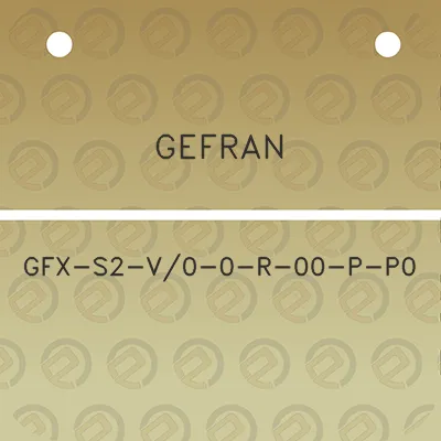 gefran-gfx-s2-v0-0-r-00-p-p0