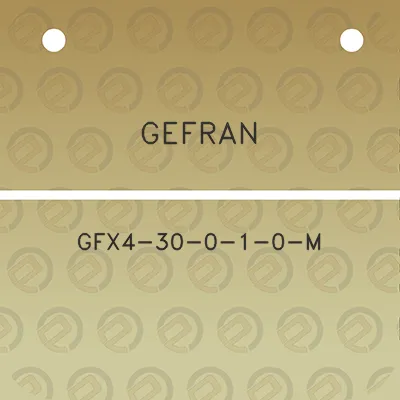 gefran-gfx4-30-0-1-0-m