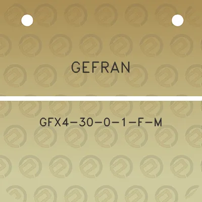 gefran-gfx4-30-0-1-f-m