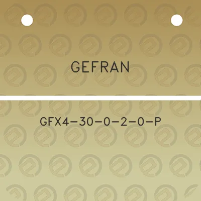 gefran-gfx4-30-0-2-0-p