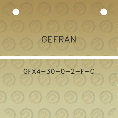 gefran-gfx4-30-0-2-f-c