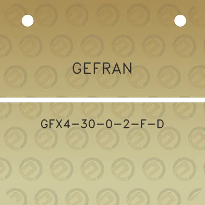 gefran-gfx4-30-0-2-f-d