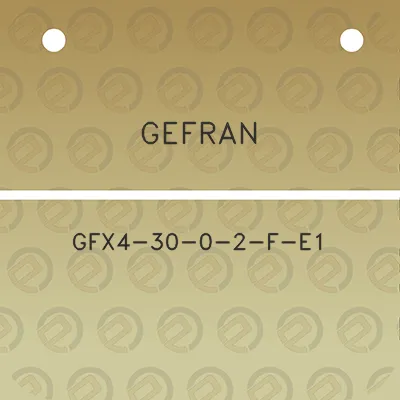 gefran-gfx4-30-0-2-f-e1