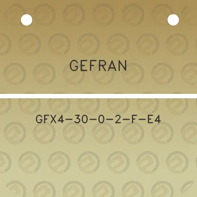 gefran-gfx4-30-0-2-f-e4