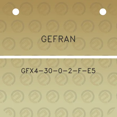 gefran-gfx4-30-0-2-f-e5