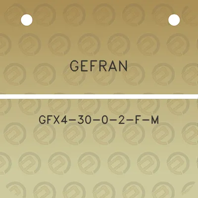 gefran-gfx4-30-0-2-f-m