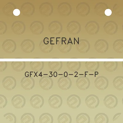 gefran-gfx4-30-0-2-f-p