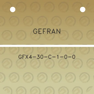 gefran-gfx4-30-c-1-0-0