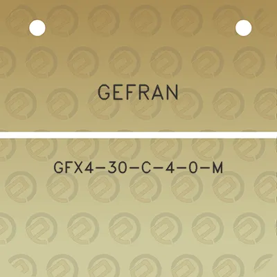 gefran-gfx4-30-c-4-0-m