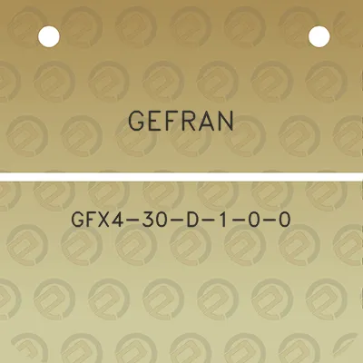 gefran-gfx4-30-d-1-0-0