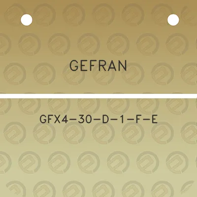 gefran-gfx4-30-d-1-f-e