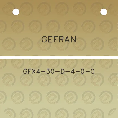 gefran-gfx4-30-d-4-0-0