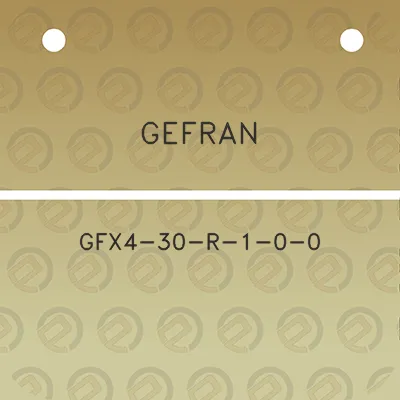 gefran-gfx4-30-r-1-0-0