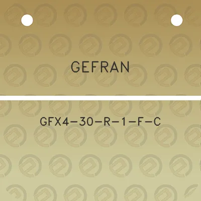 gefran-gfx4-30-r-1-f-c