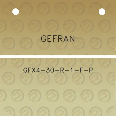 gefran-gfx4-30-r-1-f-p