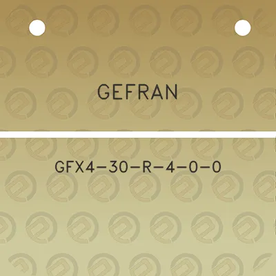 gefran-gfx4-30-r-4-0-0