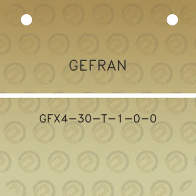 gefran-gfx4-30-t-1-0-0