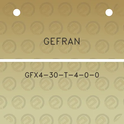 gefran-gfx4-30-t-4-0-0