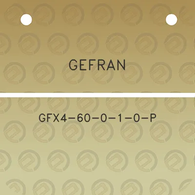 gefran-gfx4-60-0-1-0-p