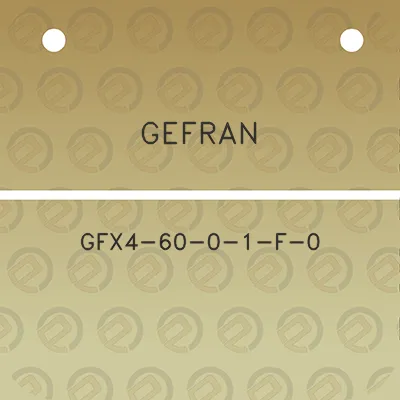 gefran-gfx4-60-0-1-f-0