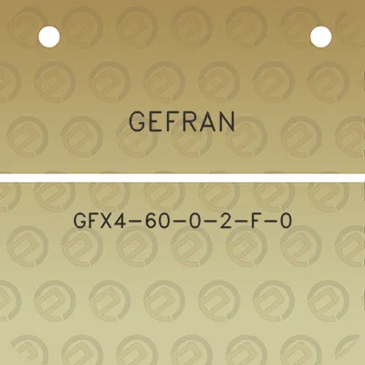 gefran-gfx4-60-0-2-f-0