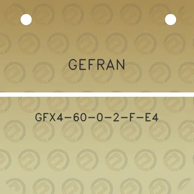 gefran-gfx4-60-0-2-f-e4