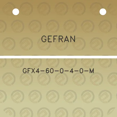 gefran-gfx4-60-0-4-0-m