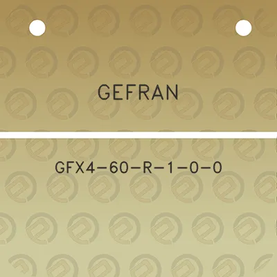 gefran-gfx4-60-r-1-0-0