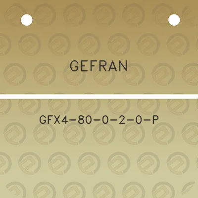 gefran-gfx4-80-0-2-0-p