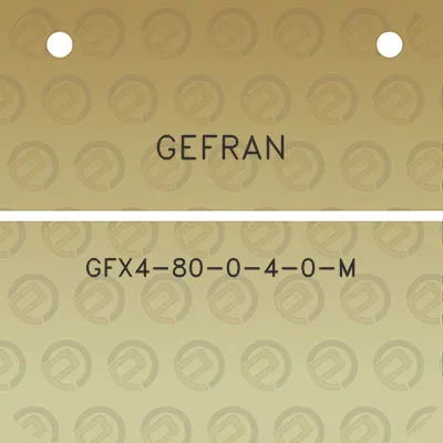 gefran-gfx4-80-0-4-0-m