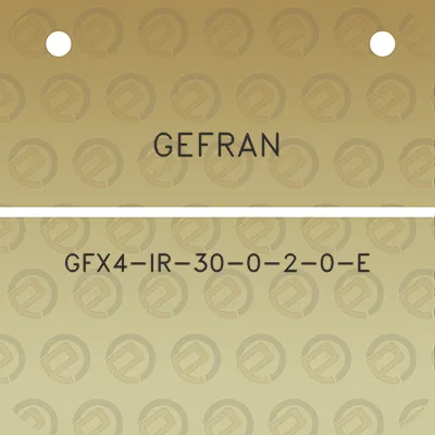 gefran-gfx4-ir-30-0-2-0-e