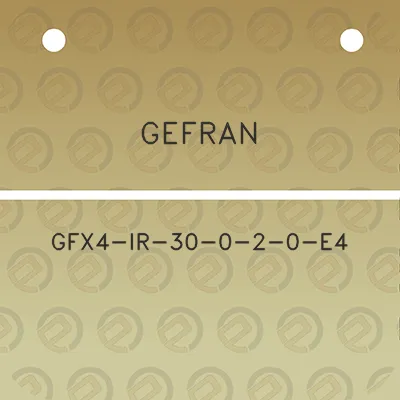 gefran-gfx4-ir-30-0-2-0-e4