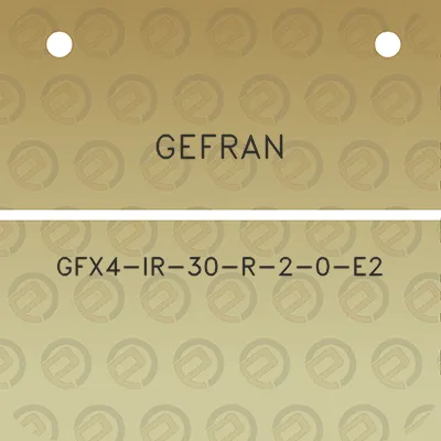 gefran-gfx4-ir-30-r-2-0-e2